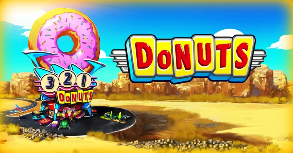 슬롯 게임 도넛 메인 화면