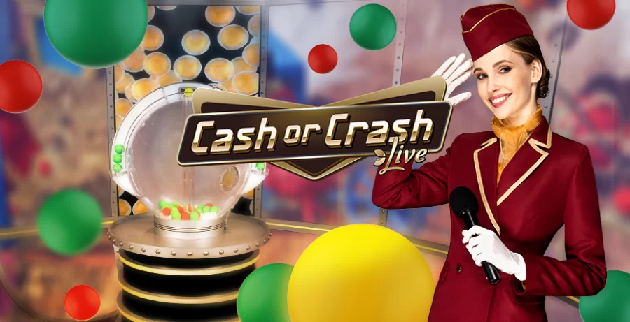 캐시 오어 크래시 라이브는 혁신적인 게임 쇼입니다.